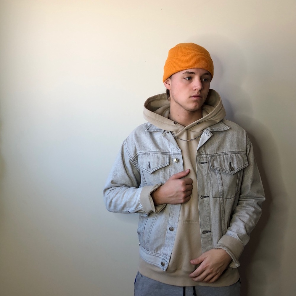 Toque - Denim - Beige Sweat